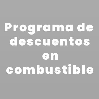 Programa de descuentos en combustible