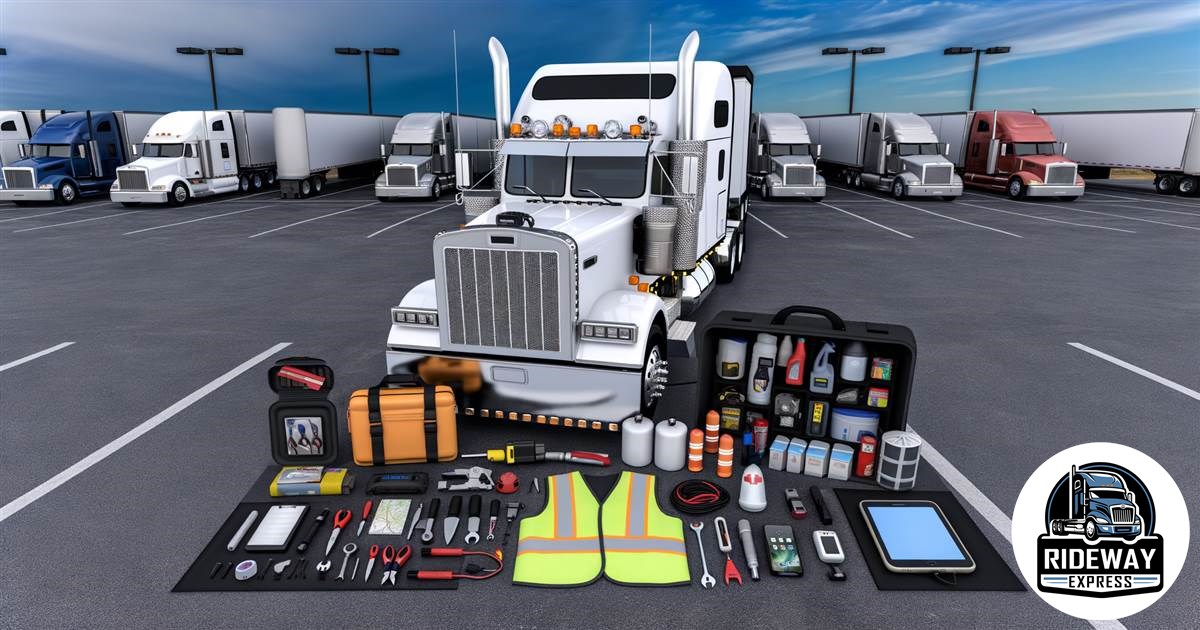 Essential Emergency Supplies for Owner-Operators: Ensure Smooth Trips Under RIDEWAY Express Authority