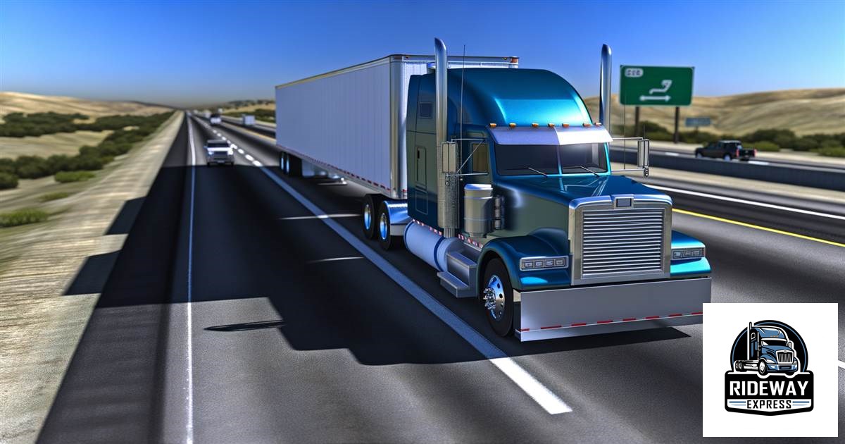 Maximize Your Earnings with RIDEWAY: Access Premium Freight Opportunities