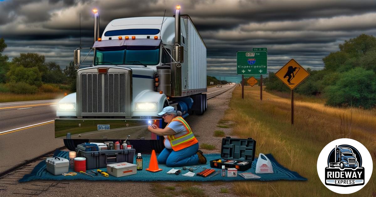 Preparación Esencial para Emergencias en Carretera para Propietarios-Operadores