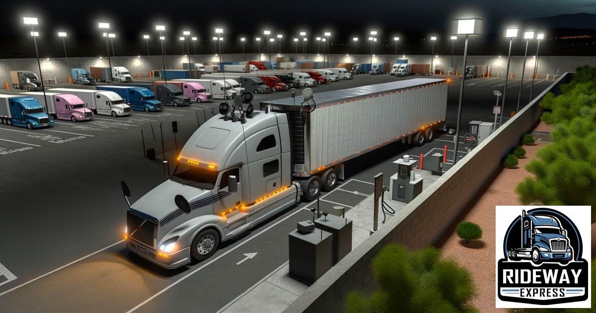 Safe Stops: Protect Your Cargo and Yourself at Truck Stops