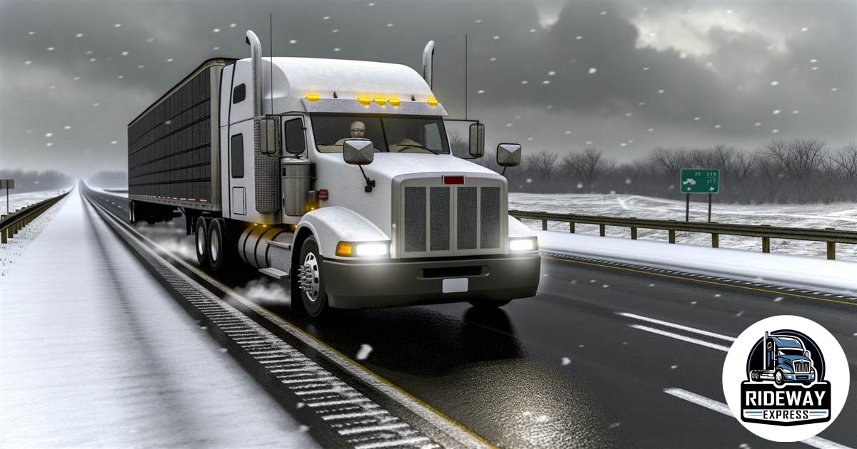 Weather-Ready Driving Strategies for Owner-Operators Under RIDEWAY Express
